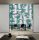 Khroma Walldesigns 2 vinyl, vlies anyagú zöld, kék, szürke, fehér színű geometriai modern poszter