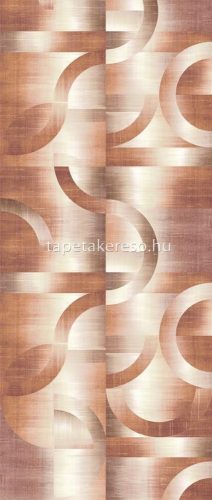 Khroma Prisma vlies anyagú barna, vajszínű színű geometriai modern poszter