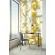 Khroma Walldesigns 2 vinyl, vlies anyagú mustársárga, szürke, fehér színű geometriai modern poszter