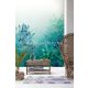 Khroma Walldesigns 2 vinyl, vlies anyagú türkiz, kék, sárga, piros, fehér, zöld színű madaras, növényes modern poszter