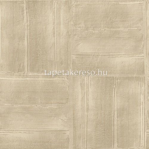 Decorline Arber vlies anyagú barna, arany színű geometriai, vonalas modern, natural tapéta
