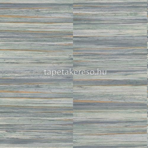 Decorline Arber vlies anyagú kék, arany színű csíkos, vonalas modern, natural tapéta
