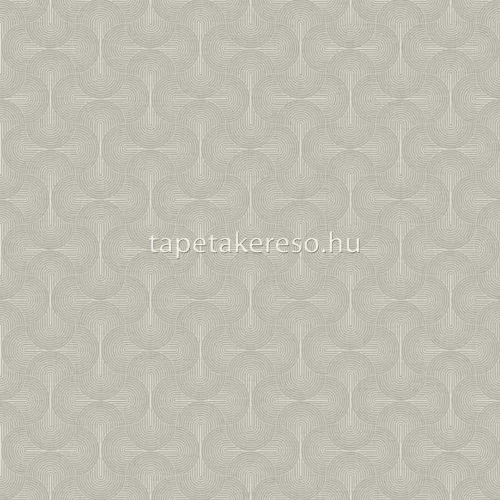 Galerie Wallcoverings Boutique vlies anyagú szürke, gyöngyház színű geometriai modern tapéta