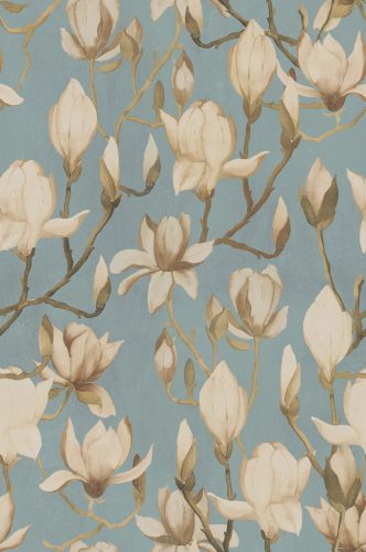 Decoprint Designer Walls Marta Cortese vlies  anyagú, beige, zöld, türkiz színű, virágos, Modern tapéta
