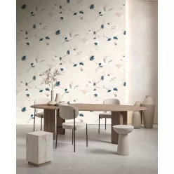   Decoprint Designer Walls Marta Cortese vlies  anyagú, fekete, fehér, barna színű, madaras, Modern tapéta