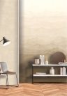 Decoprint Designer Walls Marta Cortese vlies  anyagú, fehér, beige, barna színű, hegyvidék, színátmenetes, Modern poszter