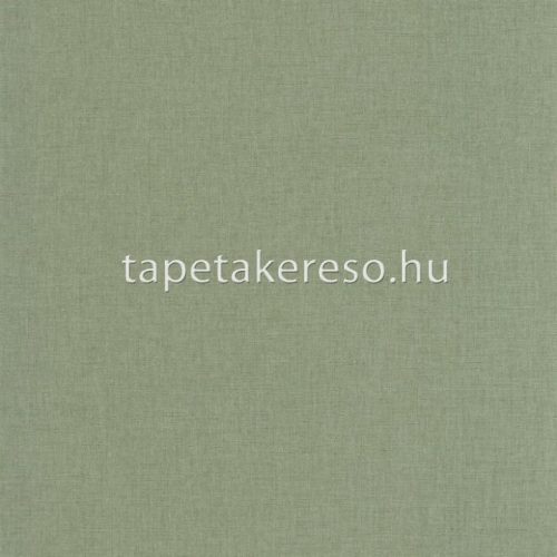 Caselio ELEGANCE vlies, vinyl anyagú zöld színű egyszínű, textilhatású modern tapéta