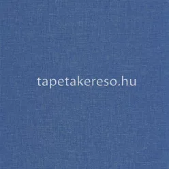   Caselio ELEGANCE vlies, vinyl anyagú kék, arany színű egyszínű, textilhatású modern tapéta