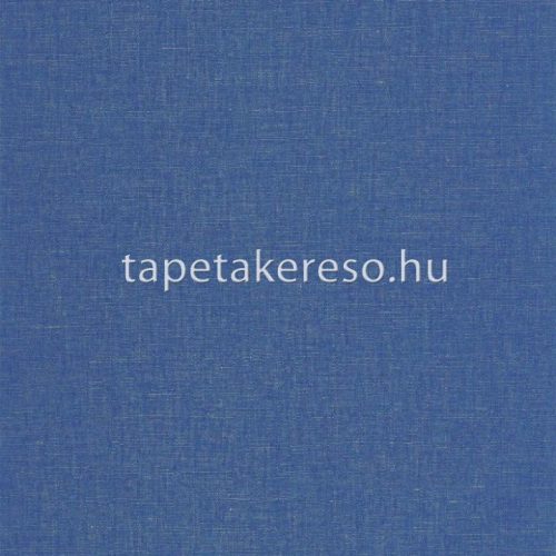 Caselio ELEGANCE vlies, vinyl anyagú kék, arany színű egyszínű, textilhatású modern tapéta