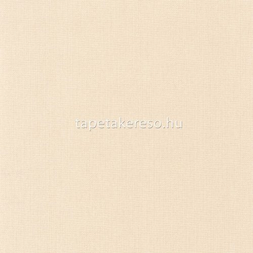 Caselio L'Escapade vinyl, vlies anyagú beige színű egyszínű, textilhatású modern tapéta