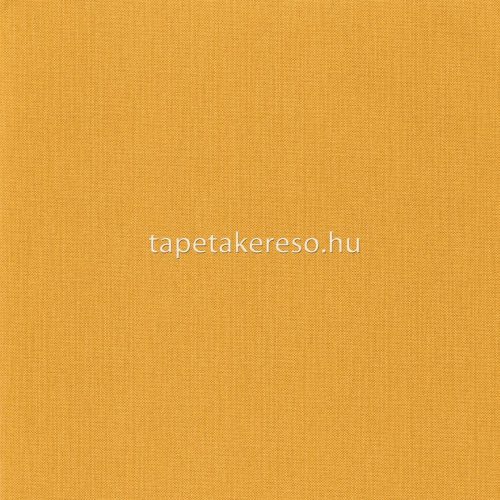 Caselio L'Escapade vinyl, vlies anyagú narancssárga színű egyszínű, textilhatású modern tapéta
