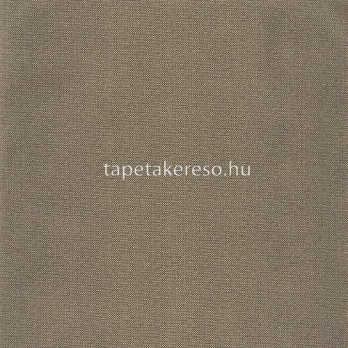 Caselio L'Escapade vinyl, vlies anyagú barna, arany színű egyszínű, textilhatású modern tapéta