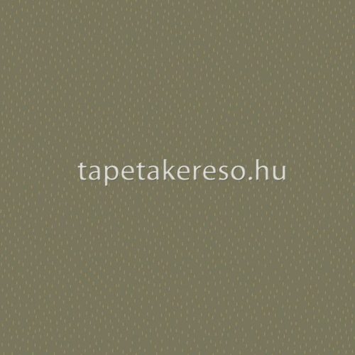 Caselio L'EPOPEE vlies anyagú zöld, arany színű vonalas modern tapéta