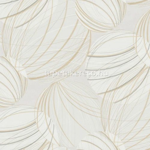 York CANDICE OLSON - CASUAL ELEGANCE vlies anyagú szürke, barna színű gömb, vonalas modern tapéta