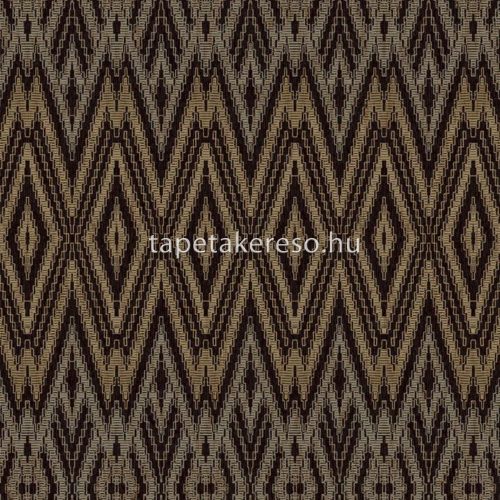 York CANDICE OLSON - CASUAL ELEGANCE vlies anyagú fekete, barna színű geometriai modern tapéta