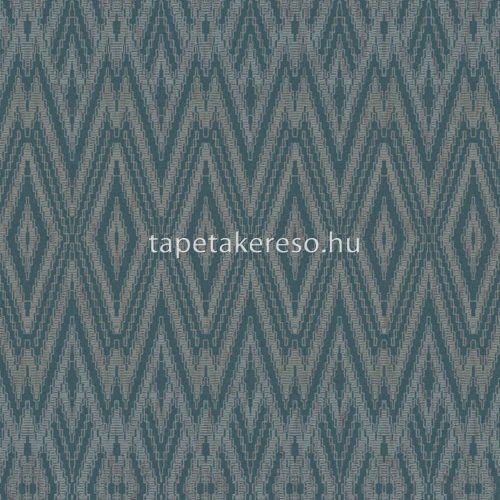 York CANDICE OLSON - CASUAL ELEGANCE vlies anyagú kék, szürke színű geometriai modern tapéta