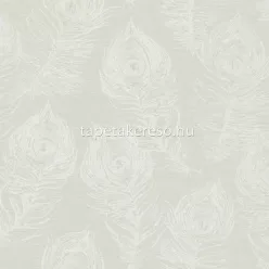   York CANDICE OLSON - CASUAL ELEGANCE vlies anyagú szürke, fehér színű tollas modern tapéta
