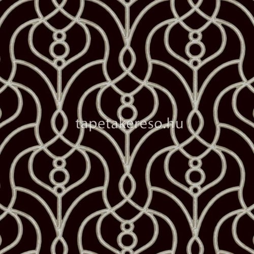 York CANDICE OLSON - CASUAL ELEGANCE vlies anyagú fekete, barna színű kovácsoltvas modern tapéta