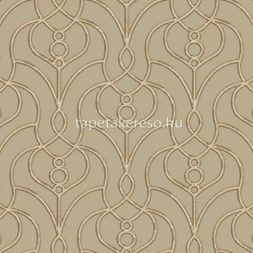 York CANDICE OLSON - CASUAL ELEGANCE vlies anyagú barna színű kovácsoltvas modern tapéta
