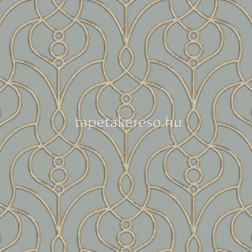 York CANDICE OLSON - CASUAL ELEGANCE vlies anyagú szürke, barna színű kovácsoltvas modern tapéta