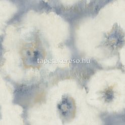   York CANDICE OLSON - CASUAL ELEGANCE vlies anyagú kék, fehér színű virágos modern tapéta