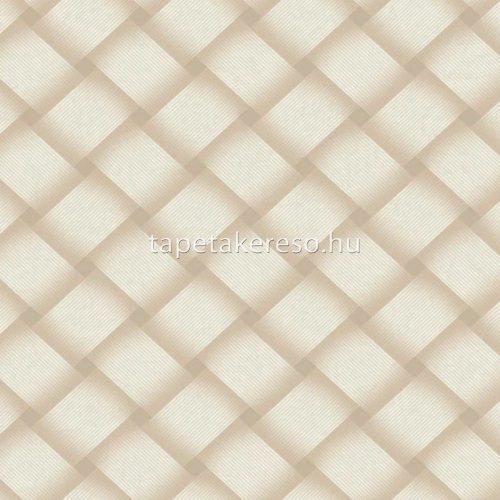 York CANDICE OLSON - CASUAL ELEGANCE vlies anyagú barna színű 3d, geometriai modern tapéta