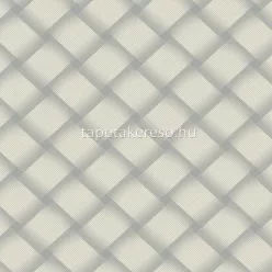   York CANDICE OLSON - CASUAL ELEGANCE vlies anyagú kék, barna színű 3d, geometriai modern tapéta