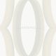 York CANDICE OLSON - CASUAL ELEGANCE vlies anyagú fehér, szürke, beige színű körös, geometriai modern tapéta