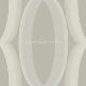 York CANDICE OLSON - CASUAL ELEGANCE vlies anyagú szürke, beige színű körös, geometriai modern tapéta