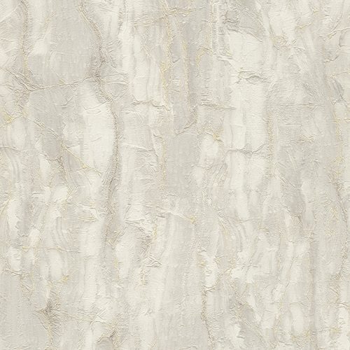 Emiliana Parati Carrara 4 vlies, vinyl anyagú, fehér, szürke, arany színű, márványos, Modern tapéta