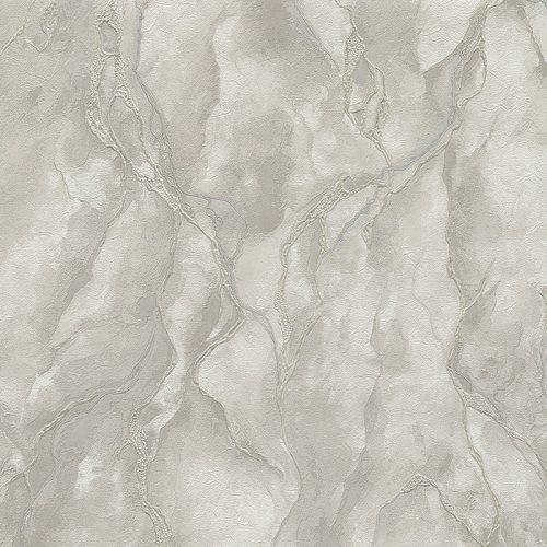 Emiliana Parati Carrara 4 vlies, vinyl anyagú, szürke, gyöngyház színű, márványos, Modern tapéta