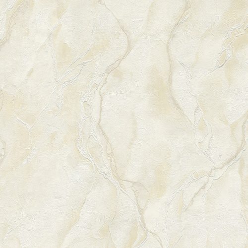 Emiliana Parati Carrara 4 vlies, vinyl anyagú, vajszínű, gyöngyház színű, márványos, Modern tapéta