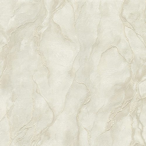 Emiliana Parati Carrara 4 vlies, vinyl anyagú, törtfehér, beige, gyöngyház színű, márványos, Modern tapéta