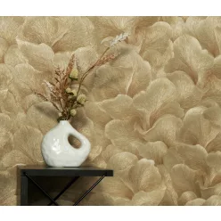   Erismann Fashion for Walls 5, vinyl, vlies anyagú, arany színű, 3d, virágos, Modern tapéta