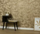 Erismann Fashion for Walls 5, vinyl, vlies anyagú, arany színű, 3d, virágos, Modern tapéta