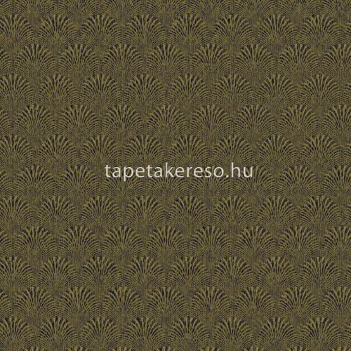 Galerie Wallcoverings Boutique vlies anyagú arany, szürke, fekete színű art deco, geometriai modern tapéta
