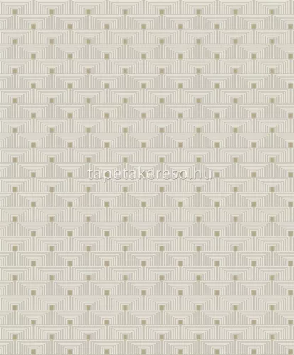 Galerie Wallcoverings Boutique vlies anyagú beige, arany színű geometriai modern tapéta