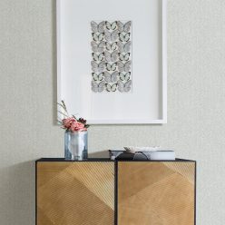   A Street Prints Aura vlies anyagú szürke színű chevron, szövethatású modern, natural tapéta