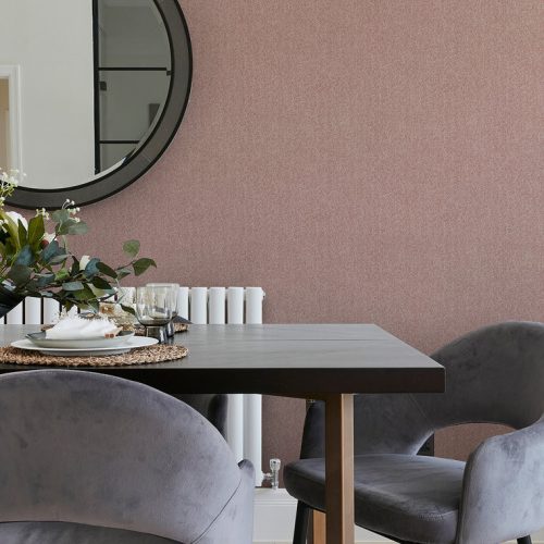 A Street Prints Aura vlies anyagú mályva, beige színű chevron, szövethatású modern, natural tapéta