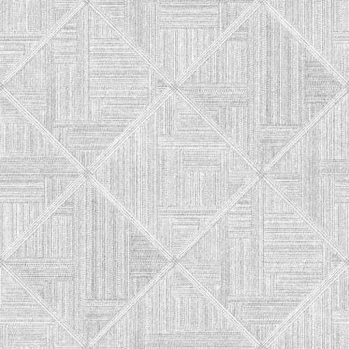 A Street Prints Scott Living II vlies anyagú fehér, szürke színű geometriai modern, natural tapéta