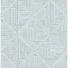 A Street Prints Scott Living II vlies anyagú fehér, zöld színű geometriai modern, natural tapéta