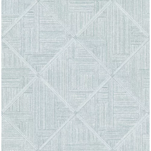 A Street Prints Scott Living II vlies anyagú fehér, zöld színű geometriai modern, natural tapéta