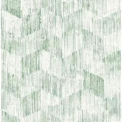   A Street Prints Scott Living II vlies anyagú szürke, zöld színű 3d, vonalas, geometriai modern, natural tapéta