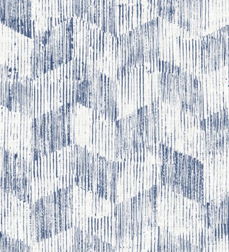 A Street Prints Scott Living II vlies anyagú kék, szürke színű 3d, vonalas, geometriai modern, natural tapéta