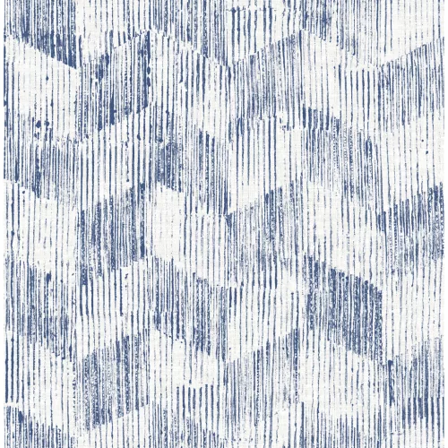 A Street Prints Scott Living II vlies anyagú kék, szürke színű 3d, vonalas, geometriai modern, natural tapéta