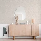 A Street Prints Scott Living II vlies anyagú beige, rózsaszín színű geometriai modern, natural tapéta