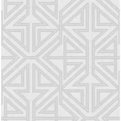  A Street Prints Scott Living II vlies anyagú szürke színű geometriai modern, natural tapéta
