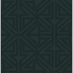   A Street Prints Scott Living II vlies anyagú zöld színű geometriai modern, natural tapéta