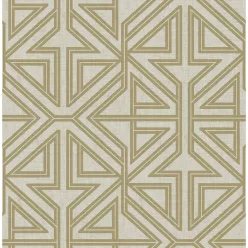   A Street Prints Scott Living II vlies anyagú okker színű geometriai modern, natural tapéta