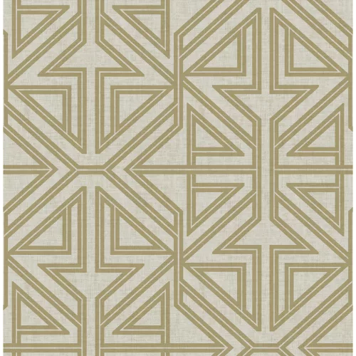 A Street Prints Scott Living II vlies anyagú okker színű geometriai modern, natural tapéta